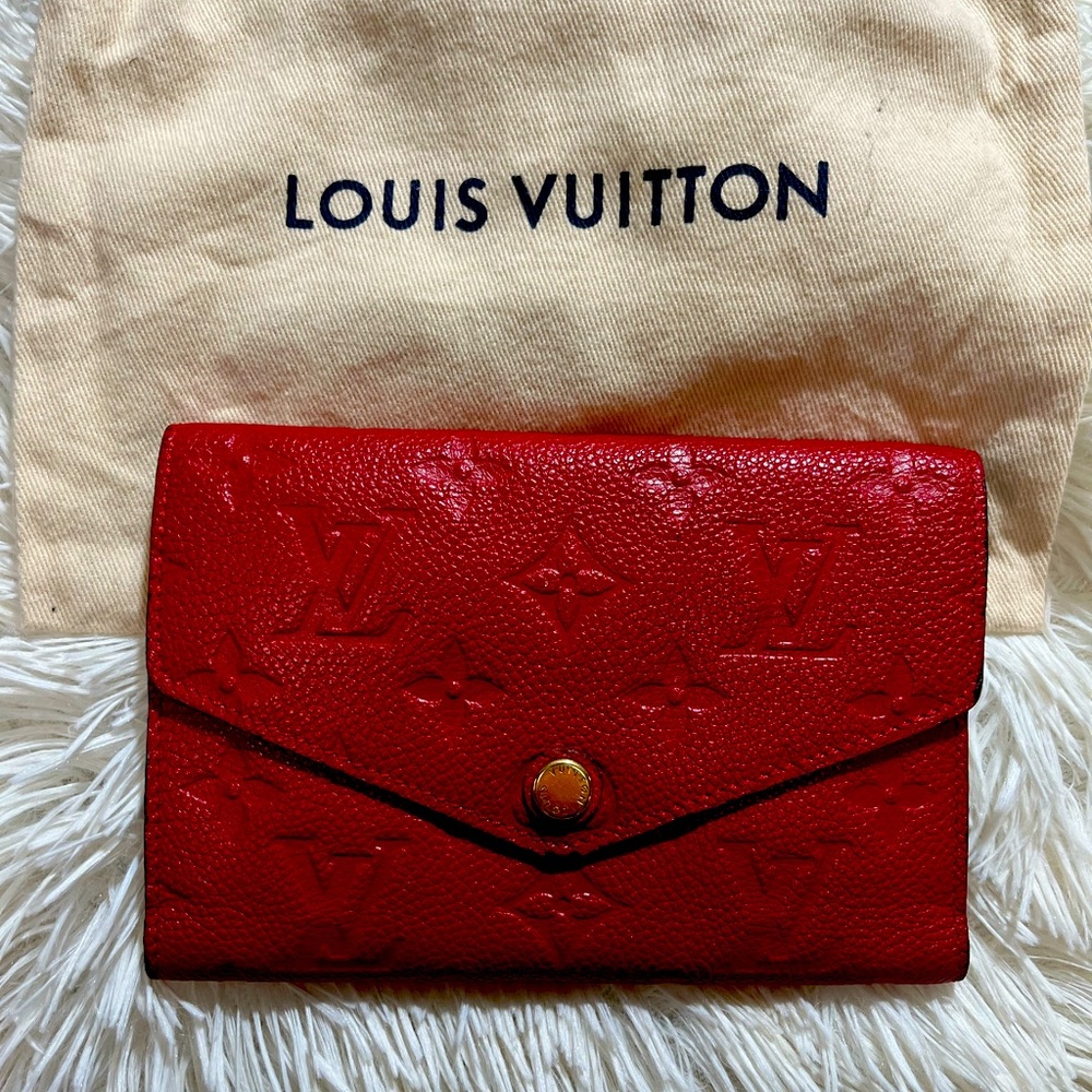 Louis Vuitton Victorine Monogram Empreinte Leather Wallet